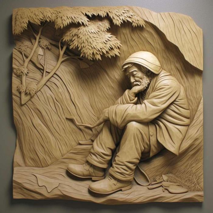 نموذج ثلاثي الأبعاد لآلة CNC 3D Art 